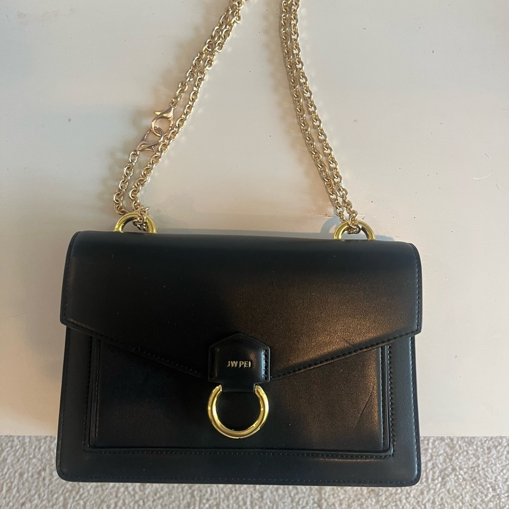JW PEI Black Shoulder Bag With Dust Bag. In Perfect Condition.